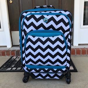 Chevron Suitcase